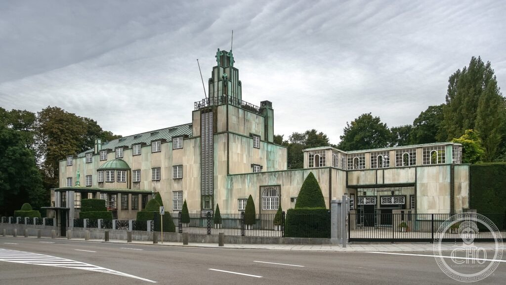 The Stoclet Palace in Brussels by Josef Hoffmann