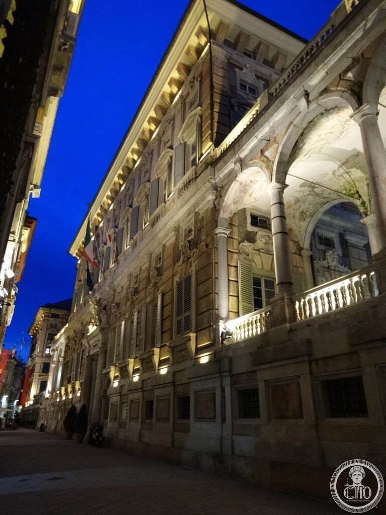 Palazzo Doria Tursi Genova Via Garibaldi Strade Nuove Palazzi Rolli 1551 Liguria UNESCO 2006