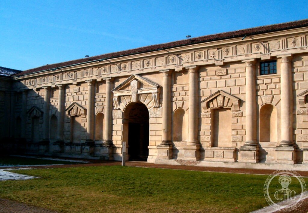 Palazzo Te Mantova Giulio Romano 1524-1535 Gonzaga facciata sud manierismo rinascimentale UNESCO 2008