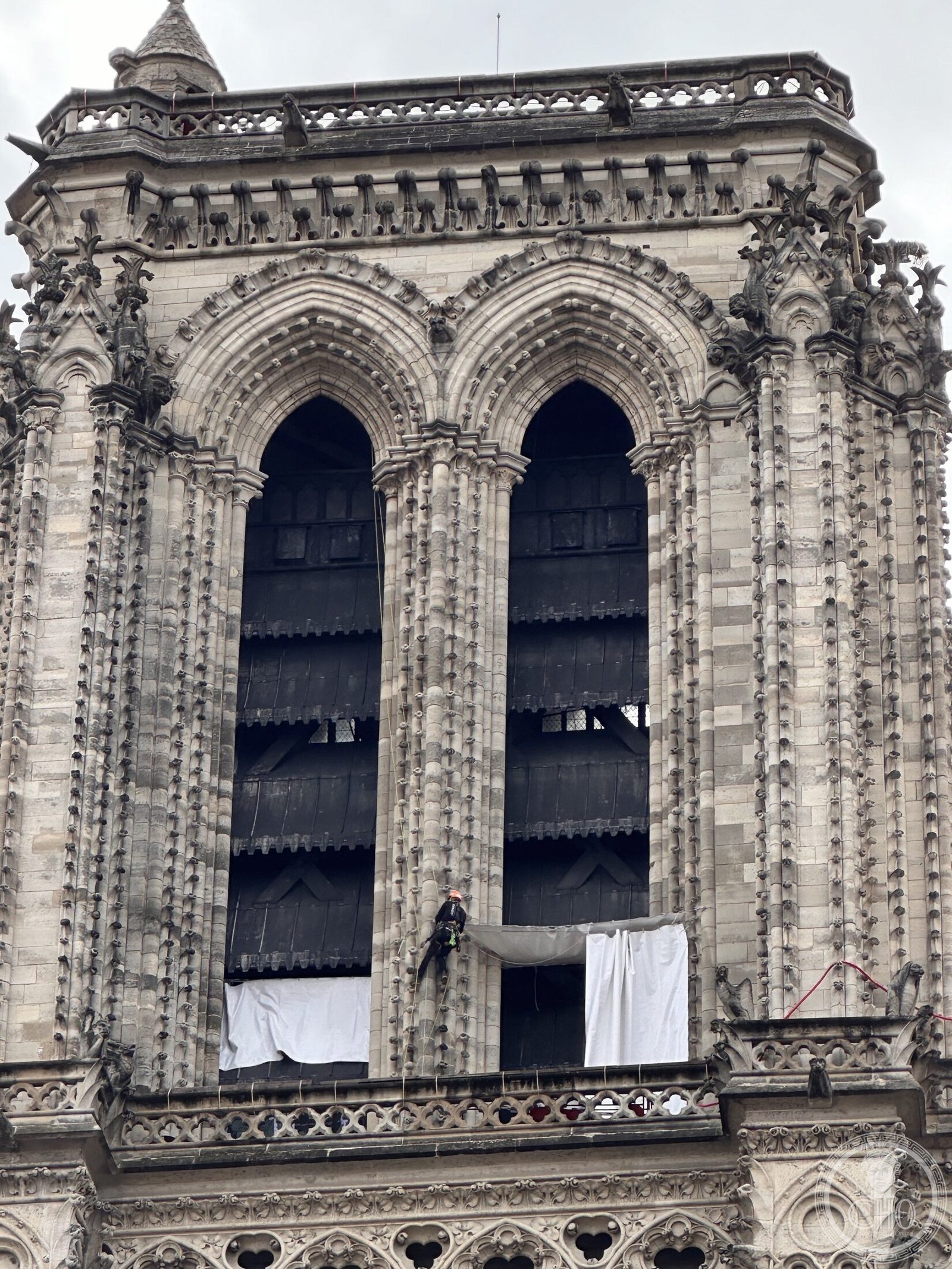 Notre-Dame de Paris &mdash; facciata post-restauro, ottobre 2024