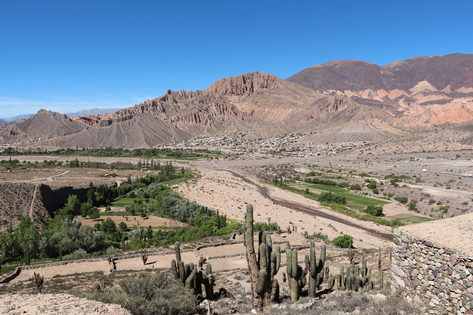 Quebrada de Humahuaca, the coloured Andean gorge in Jujuy Province, Argentina