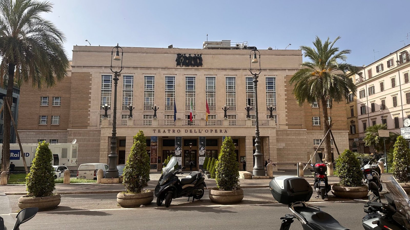 The Teatro dell'Opera di Roma.