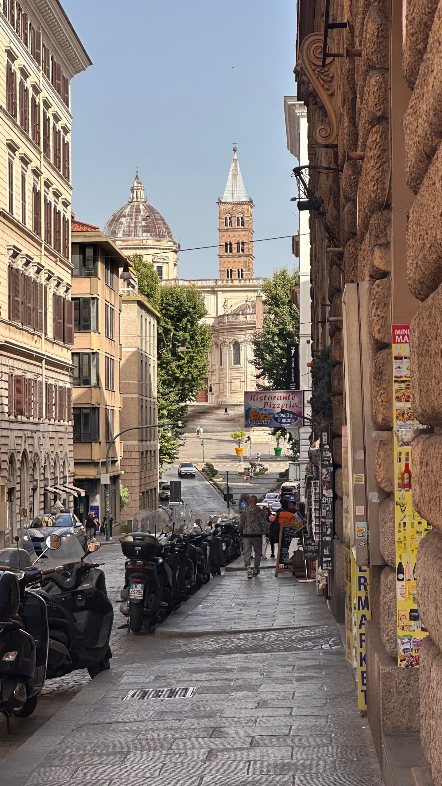 The Teatro dell'Opera and its surroundings.
