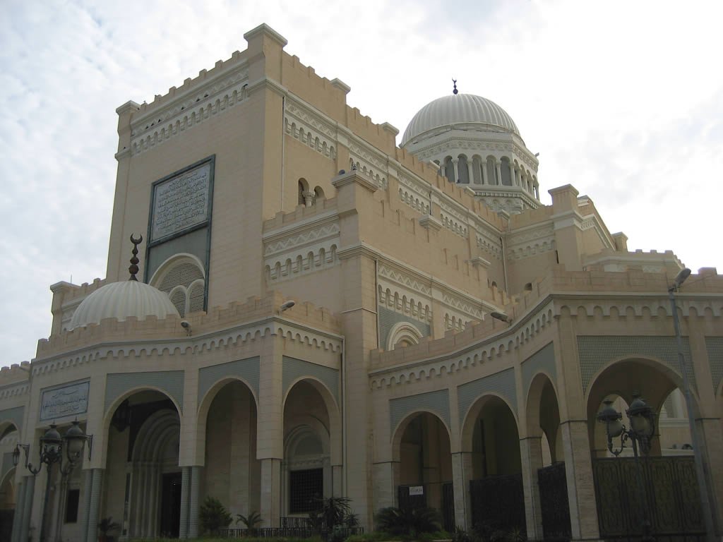 The former Italian cathedral of Tripoli, now the Algeria Square Mosque