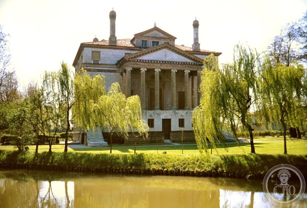 Villa Foscari La Malcontenta 1559 Andrea Palladio portico ionico facciata Brenta Riviera Veneto VE Venezia UNESCO 1996
