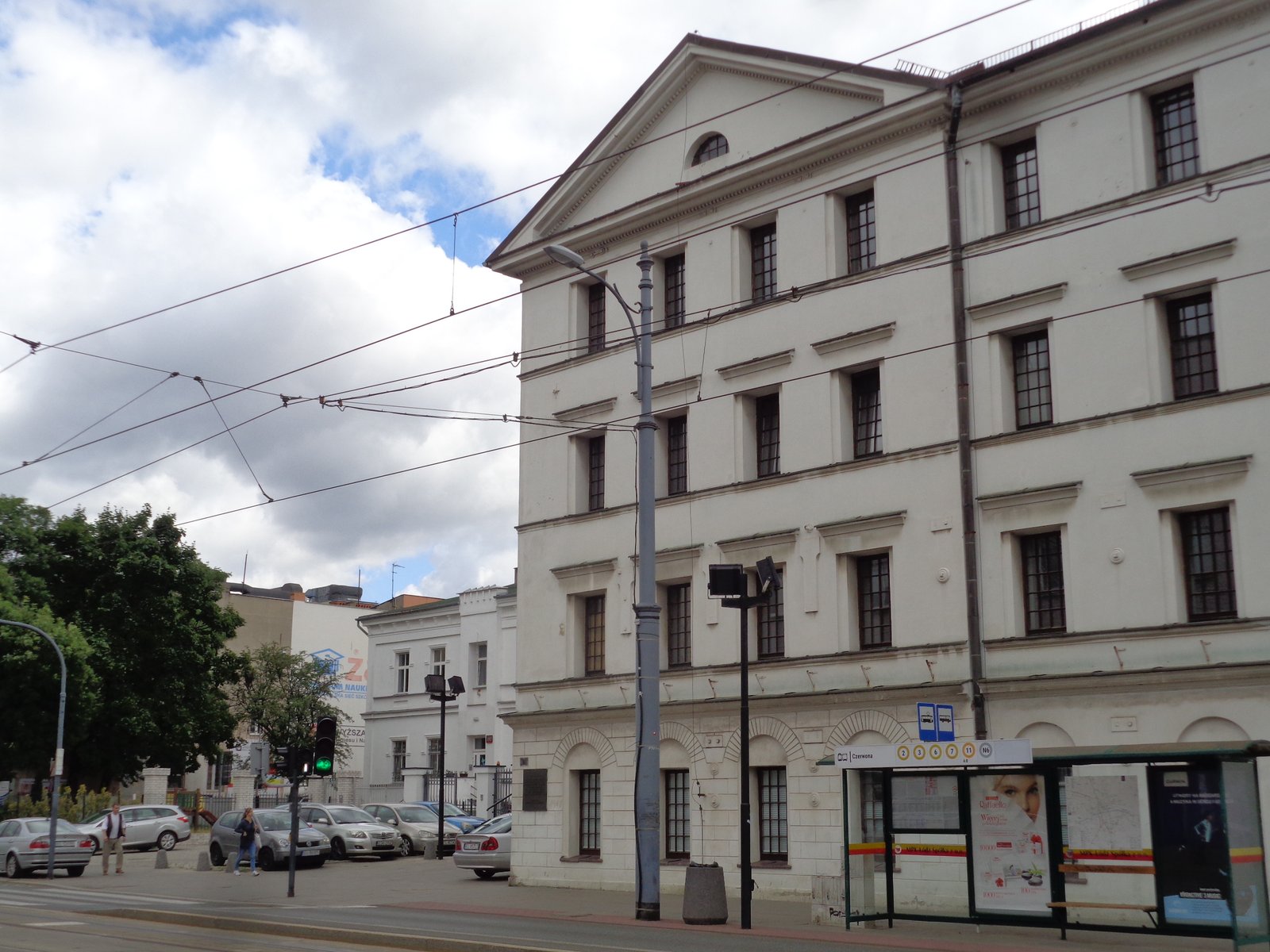 The White Factory — Ludwik Geyer's classicist cotton mill of 1835-39, now the Central Museum of Textiles, Łódź