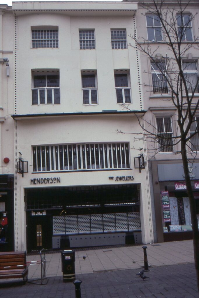 The Willow Tea Rooms front on Sauchiehall Street, Glasgow