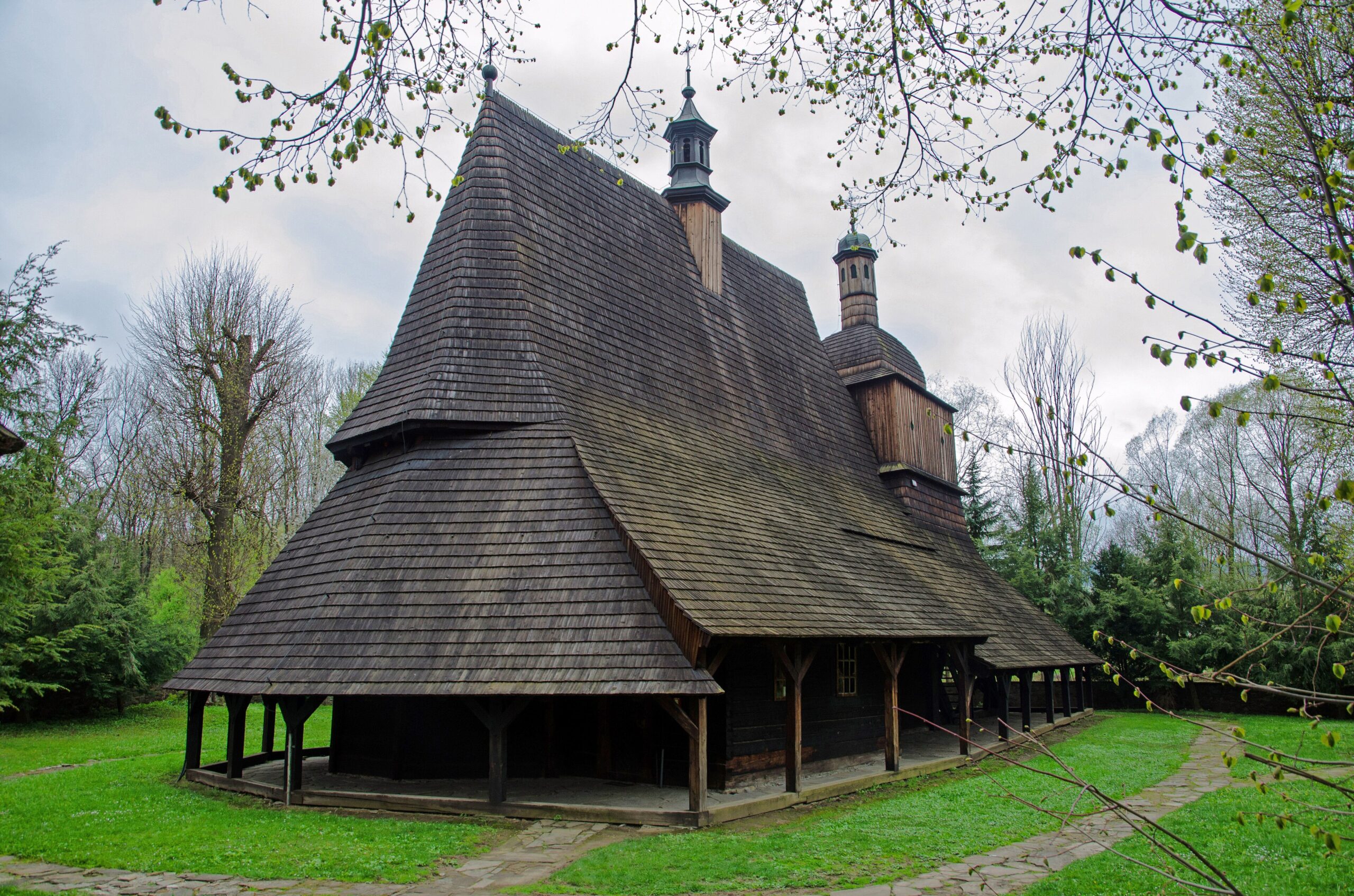Wooden church of Sekowa, Malopolska, Poland