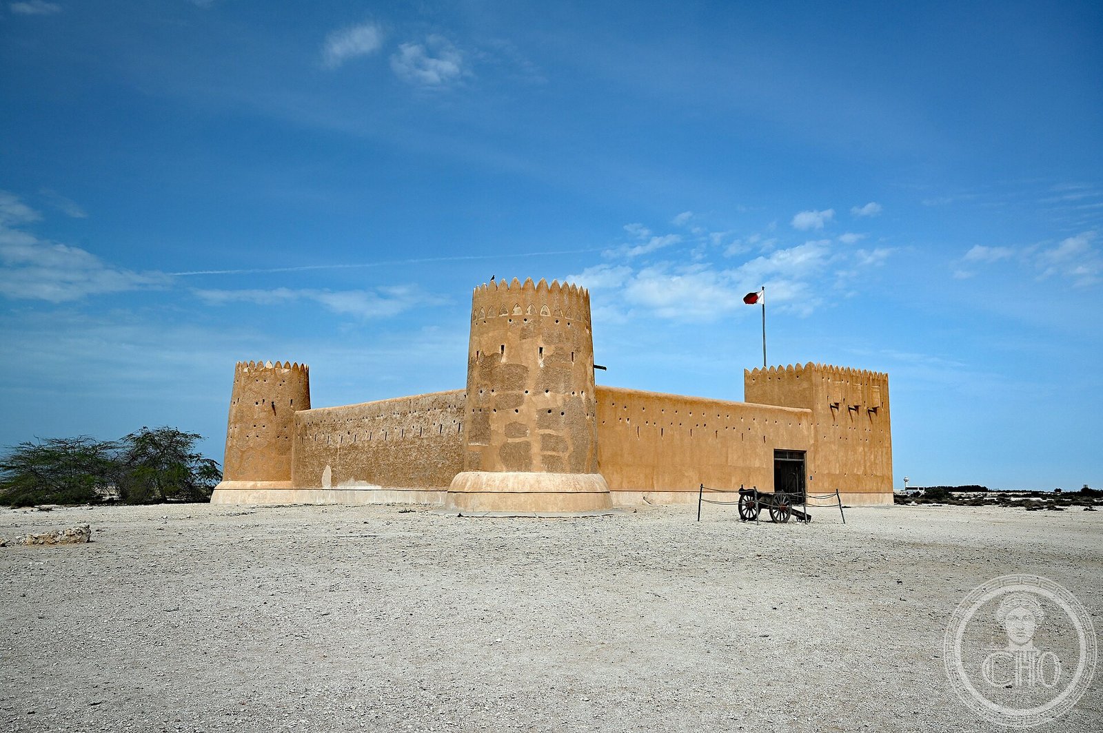 Al Zubarah Archaeological City, a UNESCO World Heritage Site in Qatar