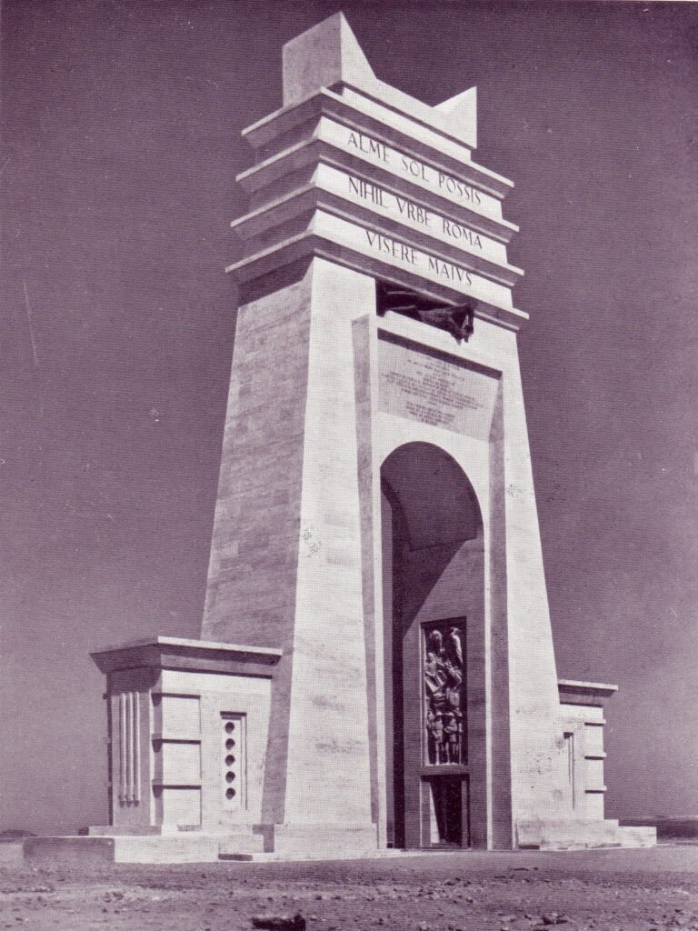 Italian Libya: Architecture, Roads and the Colonial Project of the “Fourth Shore” Italian Libya: Architecture, Roads and the Colonial Project of the “Fourth Shore”