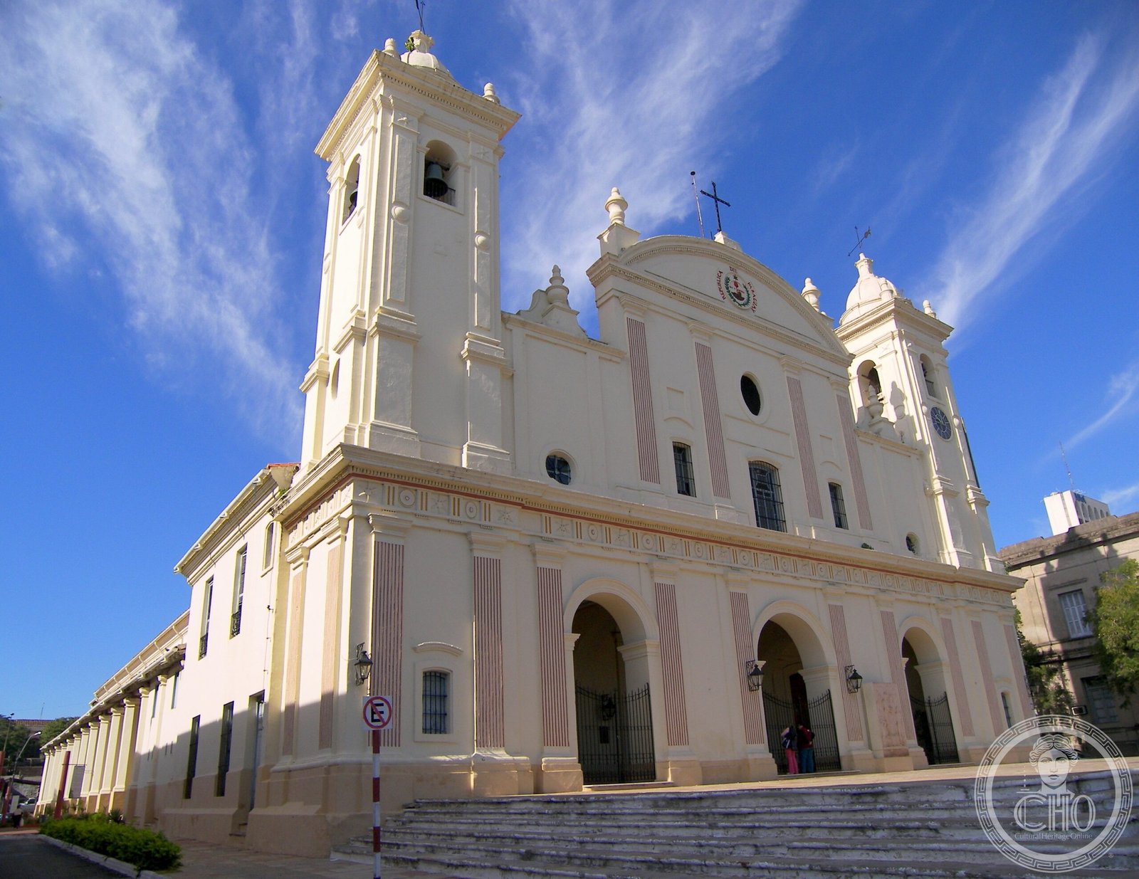 Metropolitan Cathedral of Asunción, Paraguay, a Neoclassical cathedral built from 1842, at least the fourth or fifth building on this site since 1539