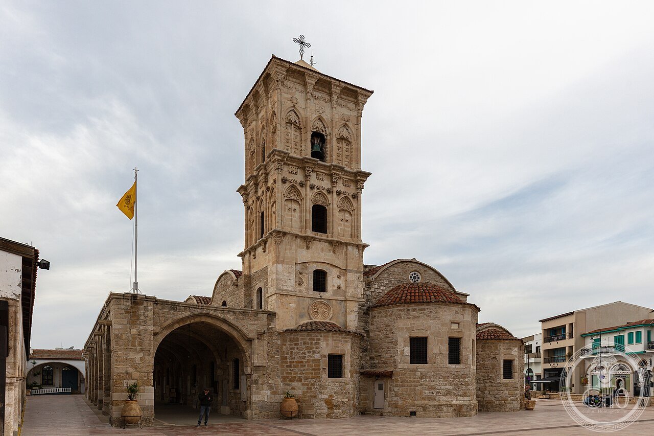 Church of Saint Lazarus in Larnaca, Cyprus, built in the late 9th century over the tomb of Lazarus of Bethany, the man Jesus raised from the dead, who fled to Cyprus and became the first Bishop of Kition