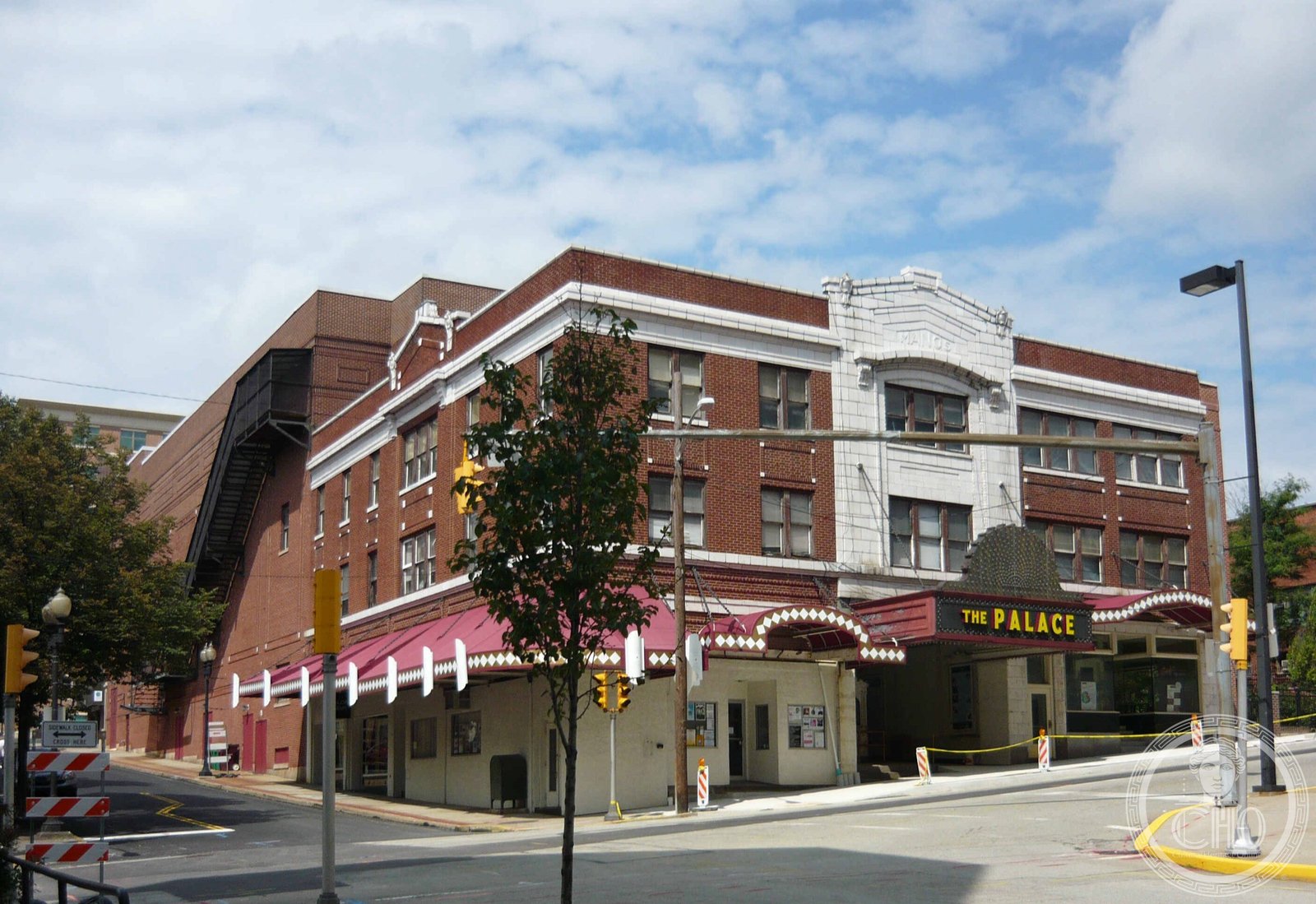 Palace Theater, West Otterman Street, Greensburg Pennsylvania, historic facade