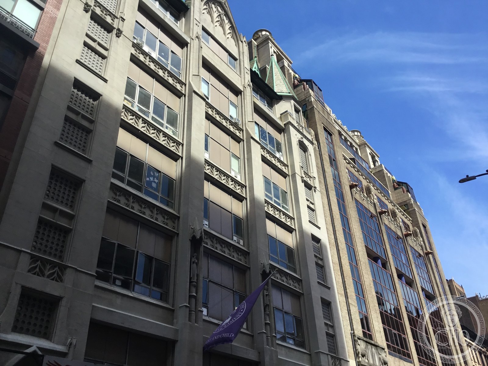 Pythian Temple 135 West 70th Street Manhattan New York City Egyptian Revival Art Deco 1927 Thomas Lamb Knights of Pythias