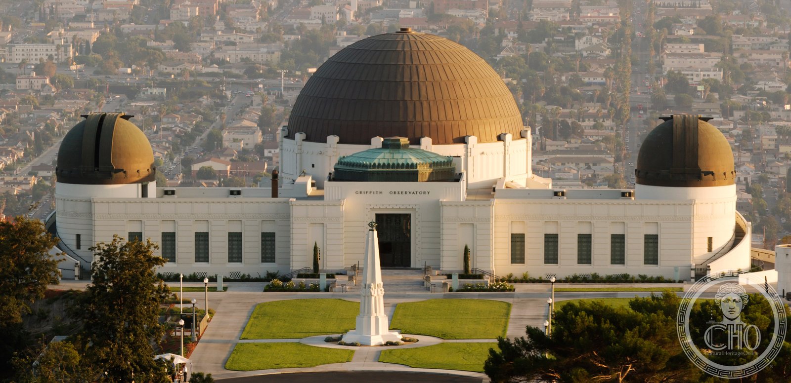 Griffith Observatory 1935 Los Angeles Griffith Park Art Deco dome John C Austin Frederick Ashley Mount Hollywood Zeiss telescope
