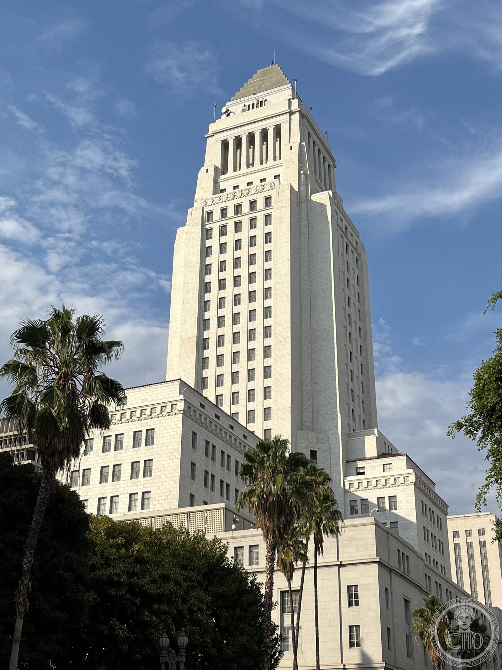 Los Angeles City Hall 200 North Spring Street Los Angeles California Classical Moderne 1928 John Parkinson John Austin Albert Martin tower downtown civic center