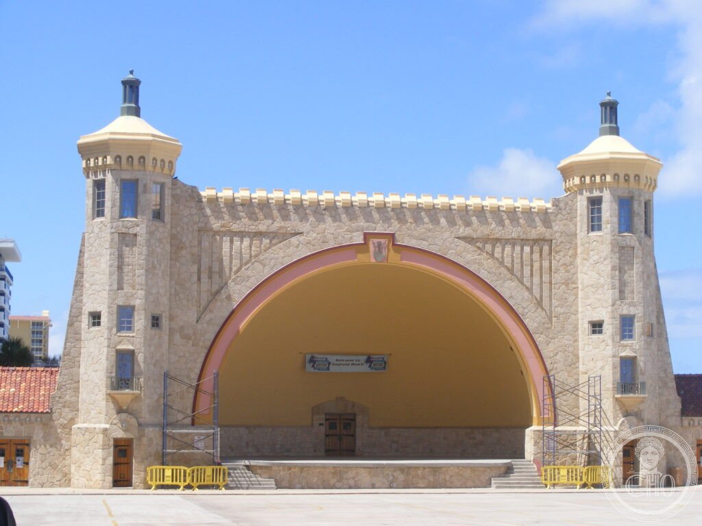 Daytona Beach Bandshell (1937), Oceanfront Park, Daytona Beach, Florida