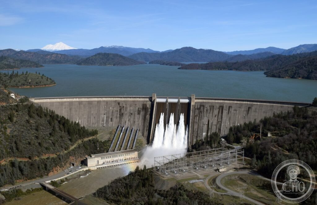 Shasta Dam (1945), Sacramento River, Redding, California