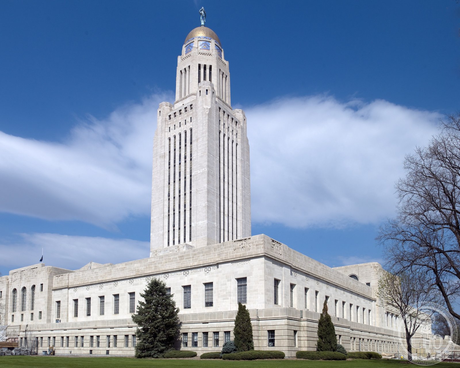 Nebraska State Capitol 1932 Art Deco Tower on the Plains Lincoln Nebraska Bertram Goodhue The Sower