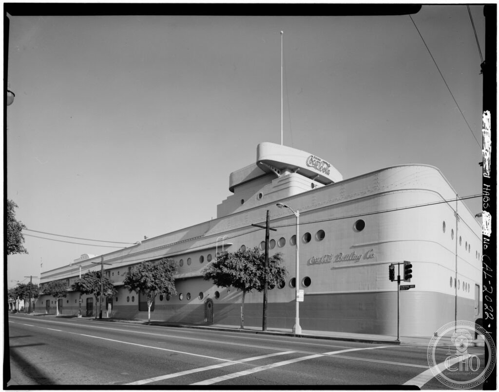 Coca-Cola Bottling Plant (1939), 1334 South Central Avenue, Los Angeles, California