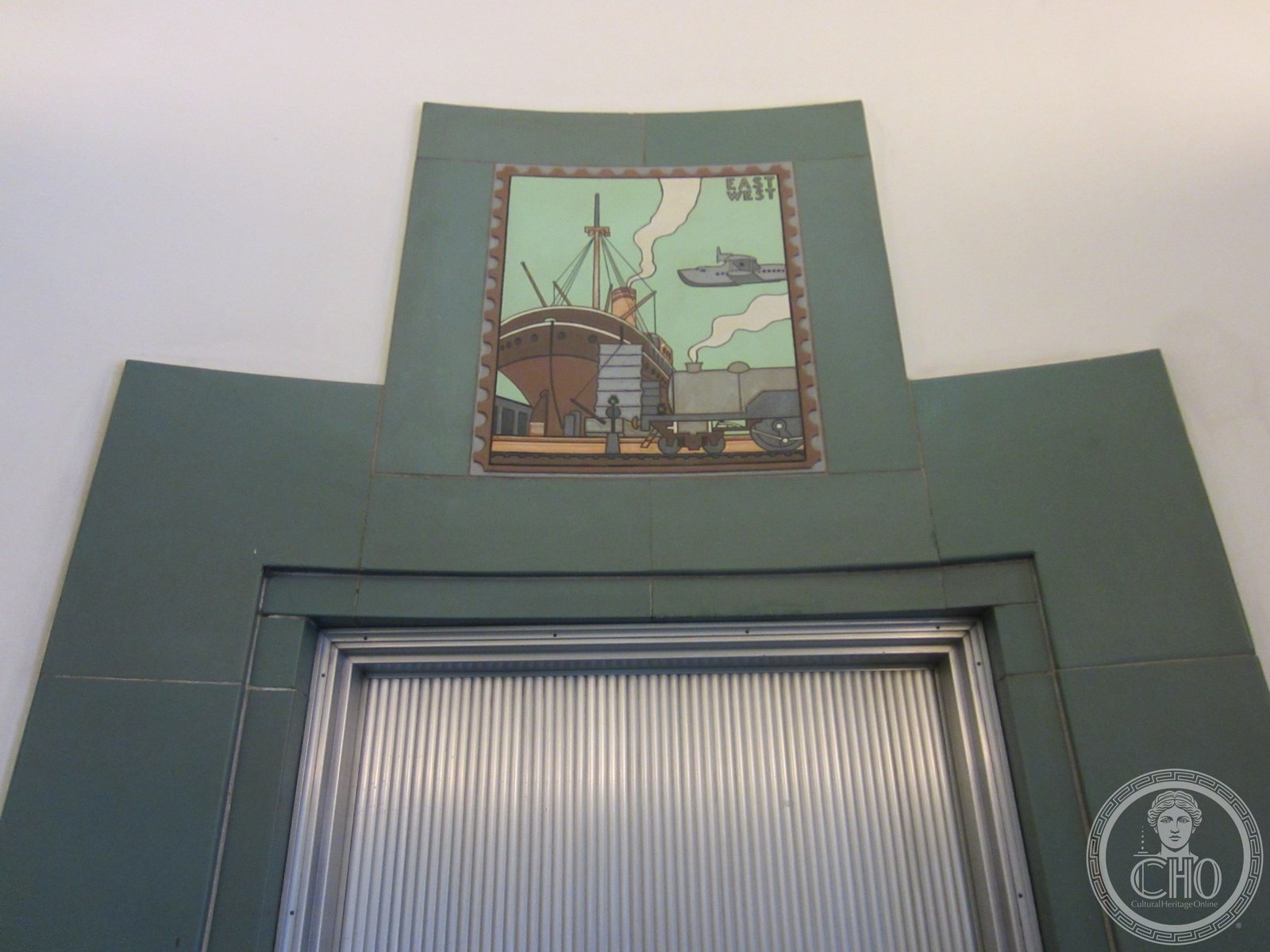 Rincon Center atrium San Francisco former post office 1940 Streamline Moderne Art Deco