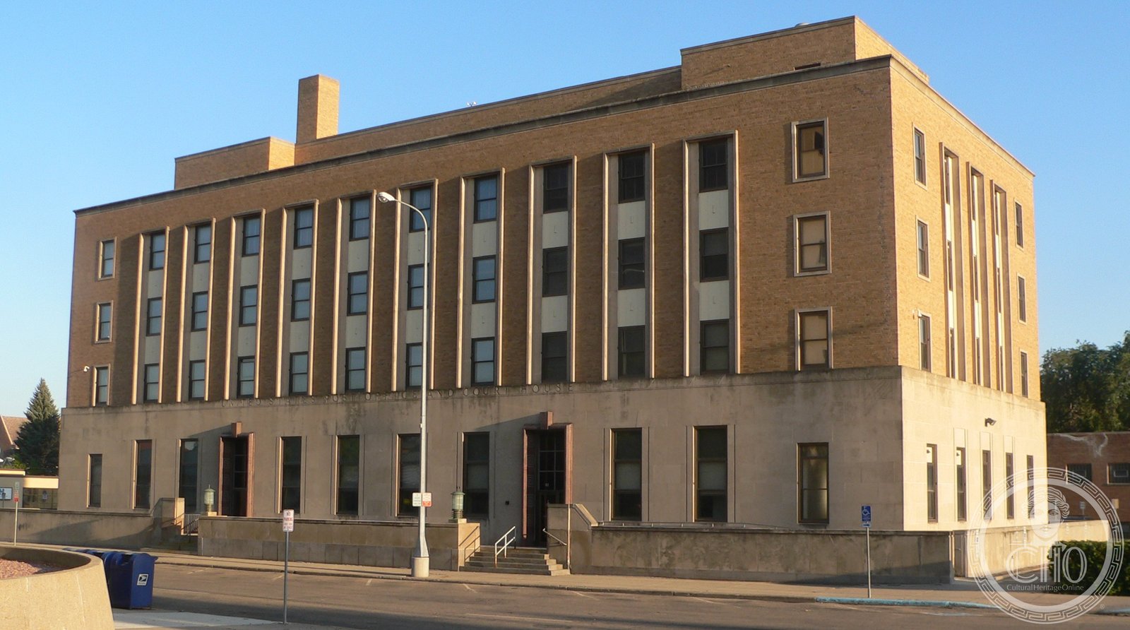 Aberdeen South Dakota US Post Office Courthouse Art Deco 1936 federal building