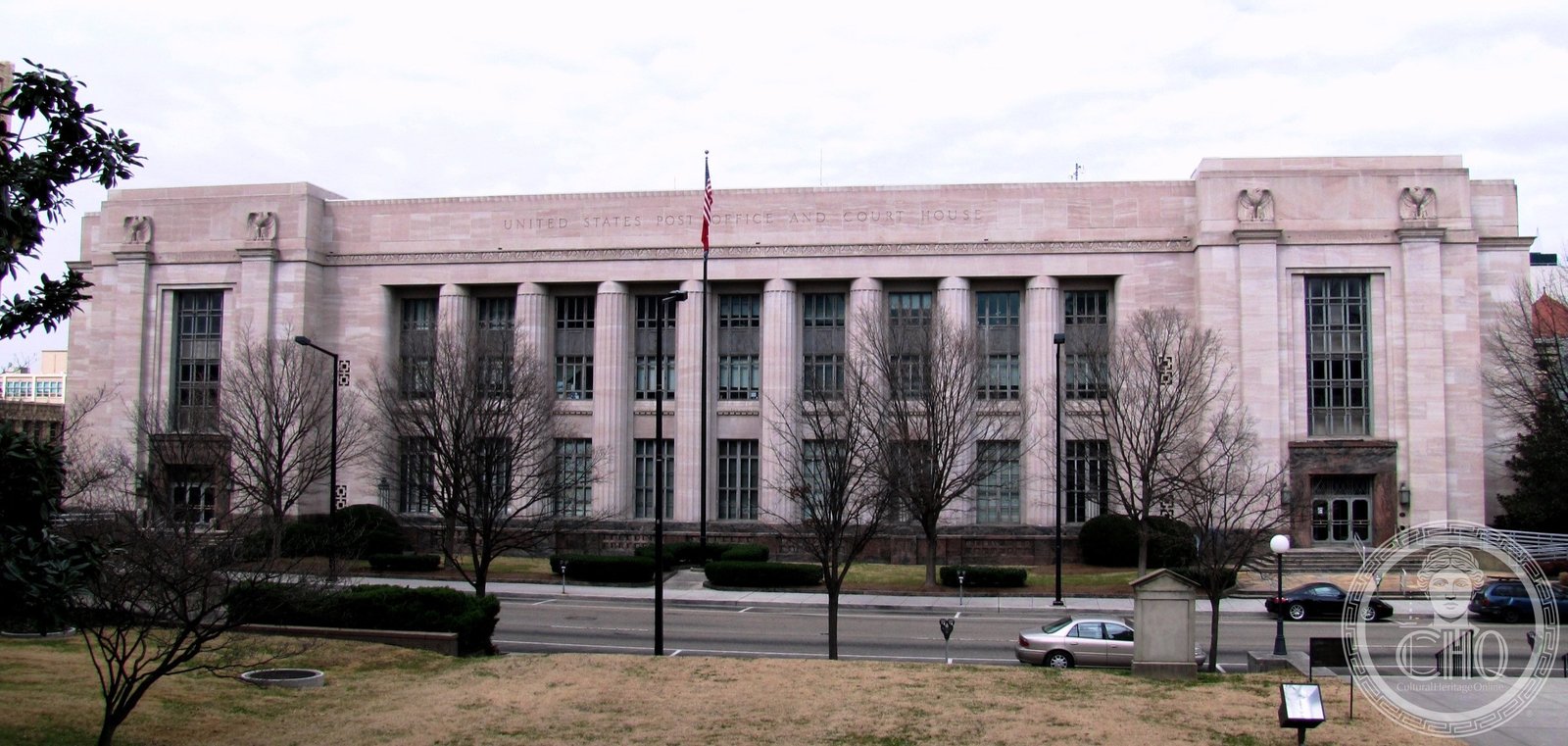 Knoxville Post Office 1934 Art Deco building with Tennessee marble facade, Knoxville, Tennessee