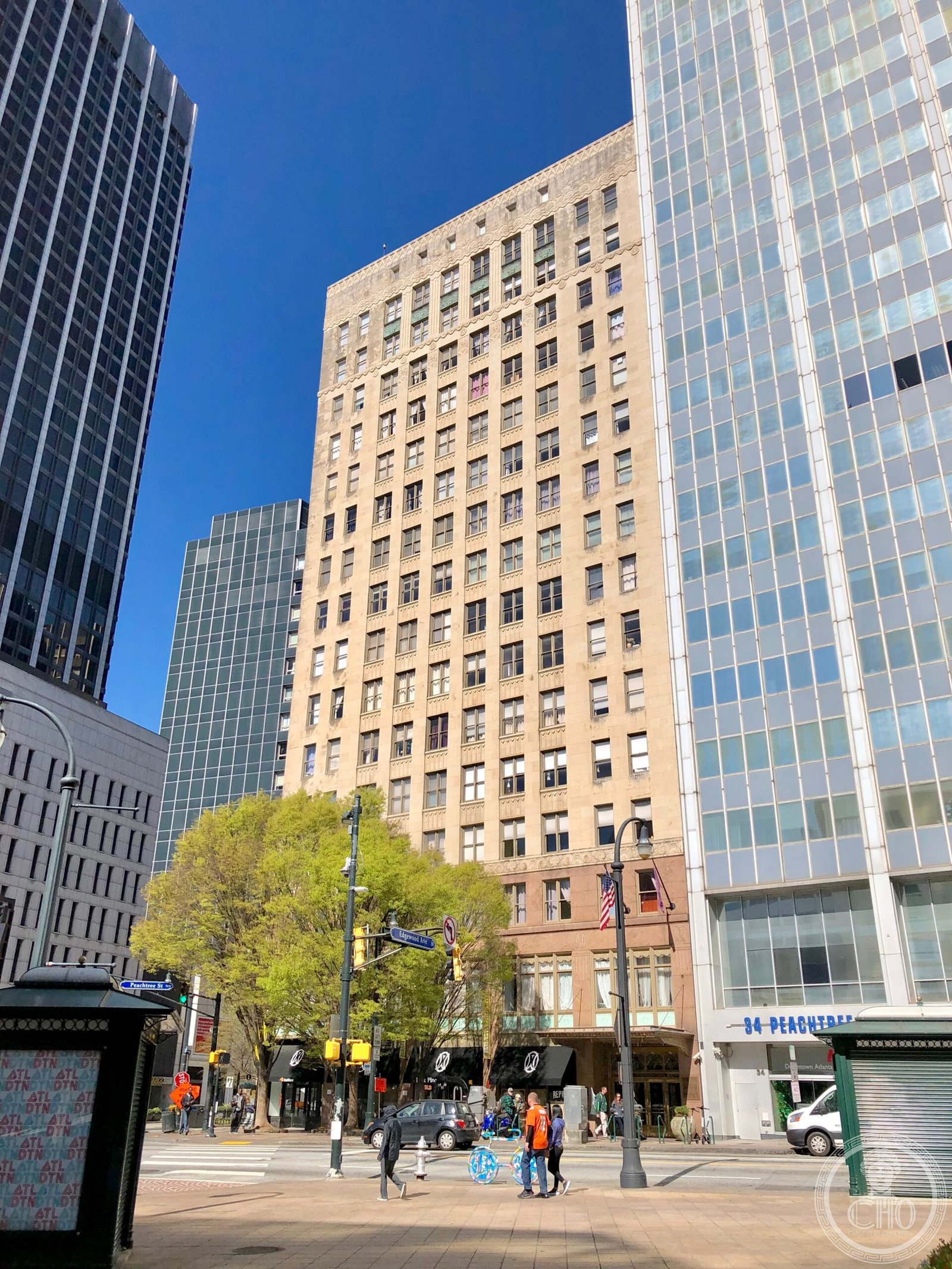 William-Oliver Building Atlanta terracotta Art Deco facade at 32 Peachtree Street SW