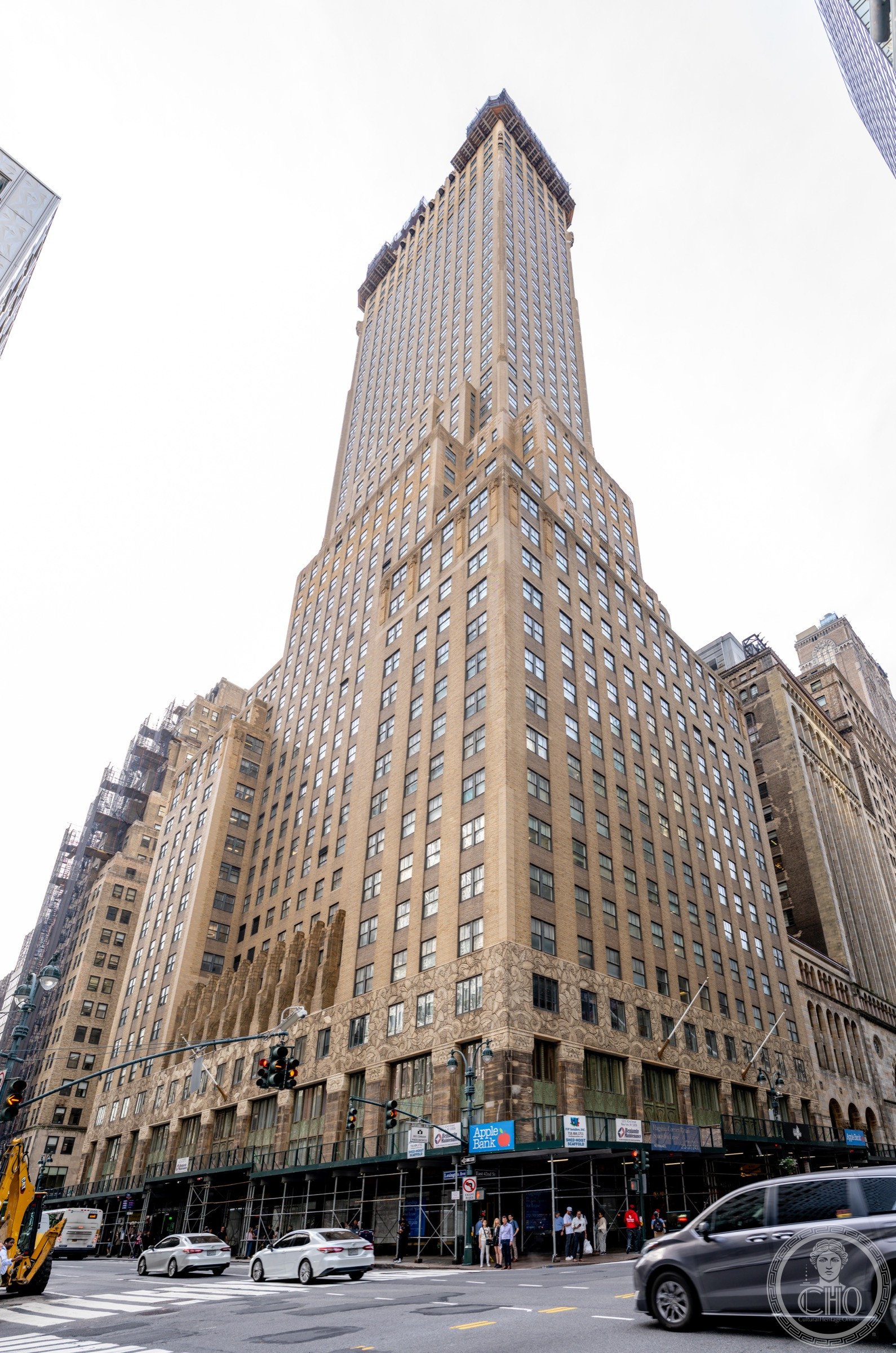 Chanin Building Art Deco skyscraper at 42nd Street and Lexington Avenue, New York City
