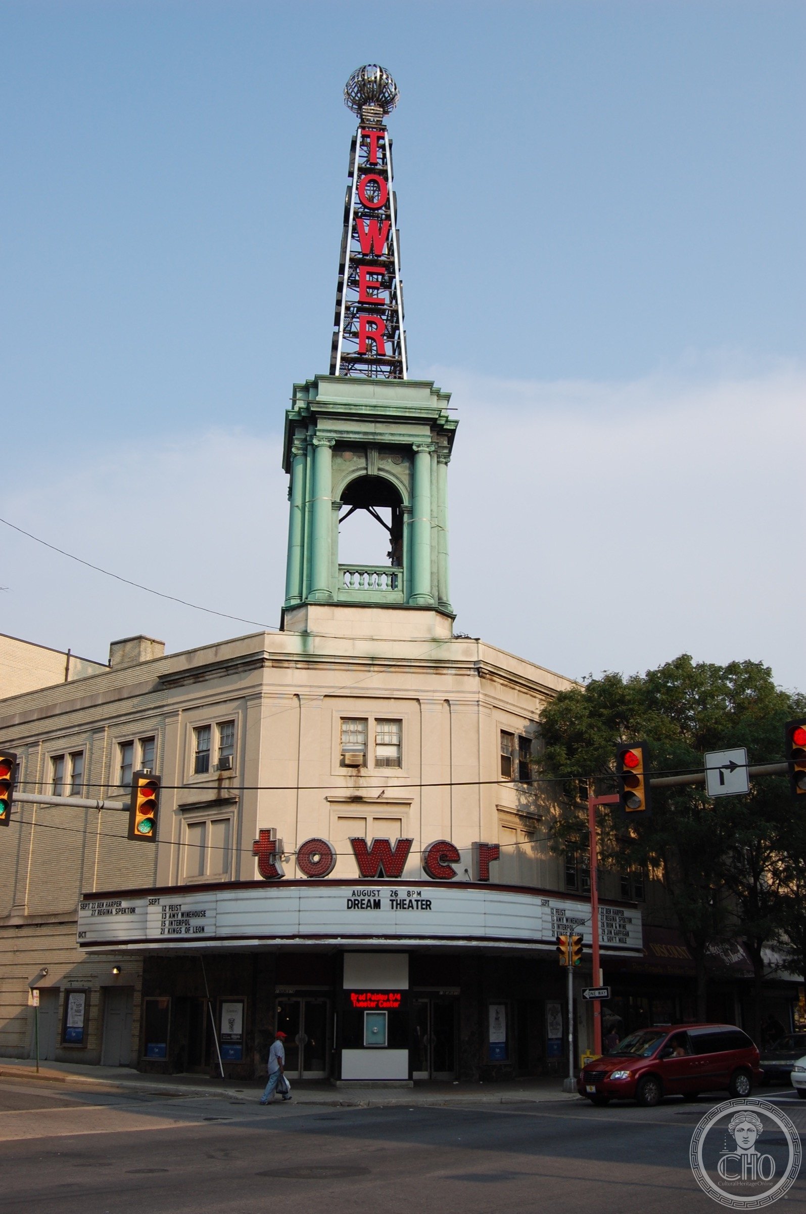 Tower Theatre facade on 69th Street, Upper Darby, Pennsylvania, 2007
