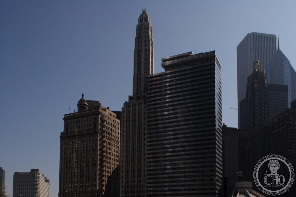 Mather Tower (1928), East Wacker Drive, Chicago, Illinois