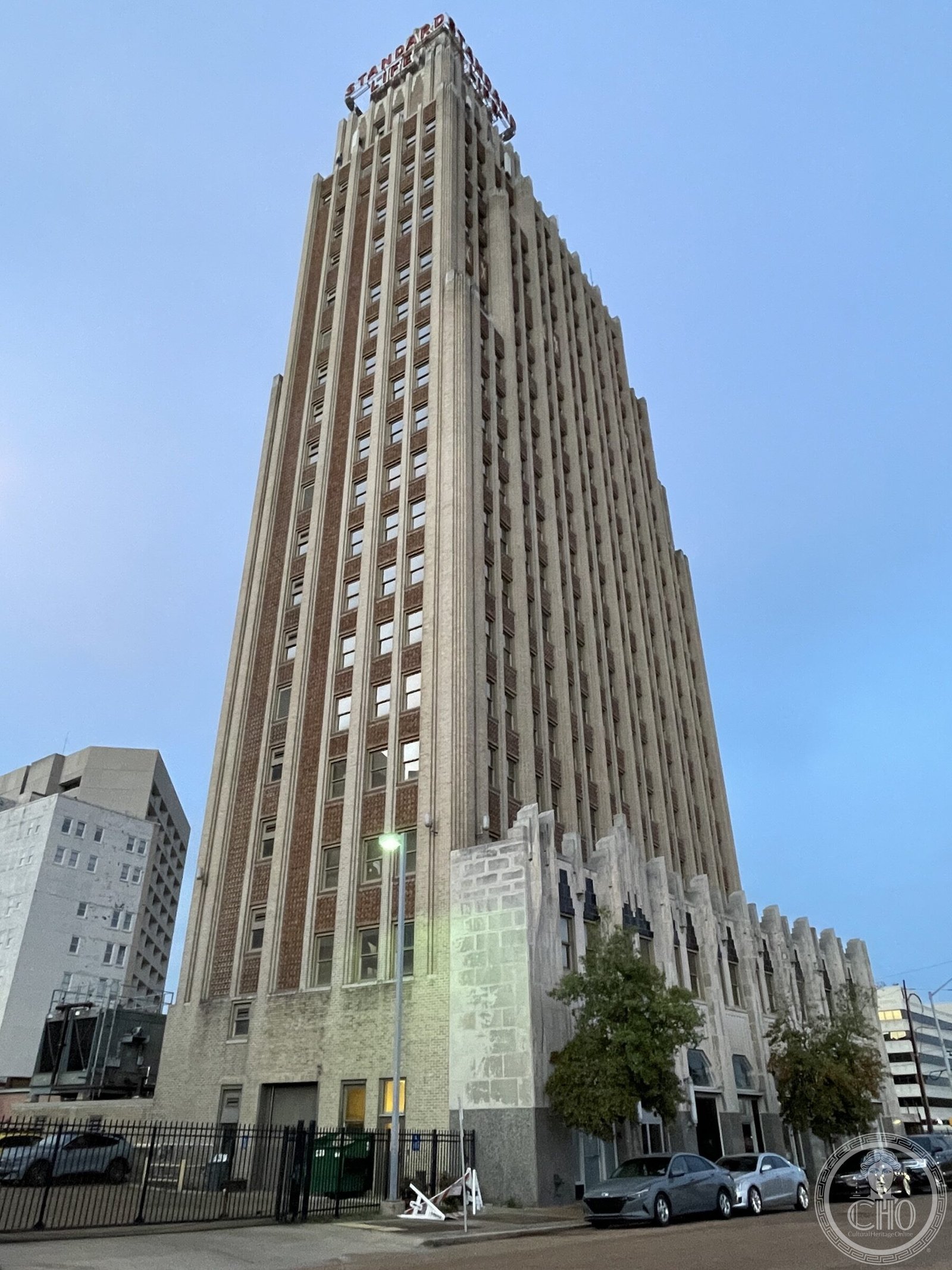 Standard Life Building Art Deco skyscraper, East Capitol Street, downtown Jackson Mississippi
