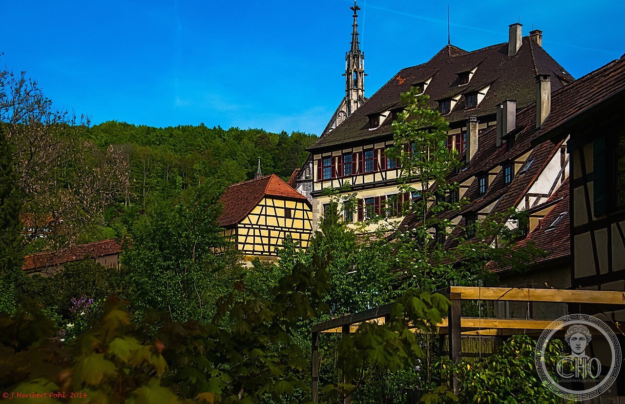 Kloster Bebenhausen in Baden-Württemberg, Germany, a Cistercian abbey founded around 1183, later converted into a royal hunting lodge where the last King of Württemberg lived after his 1918 abdication