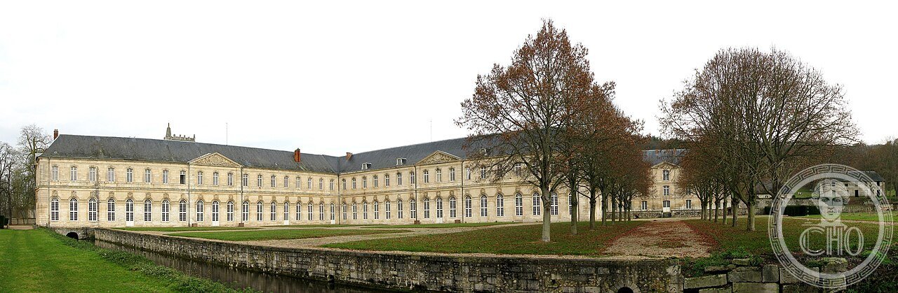 South side of Bec Abbey, Normandy, France, founded 1034 by Herluin, whose second and third abbots, Lanfranc and Anselm, both went on to become Archbishops of Canterbury