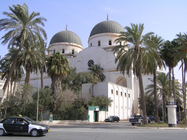 Benghazi Cathedral and the Italian City on the Sea