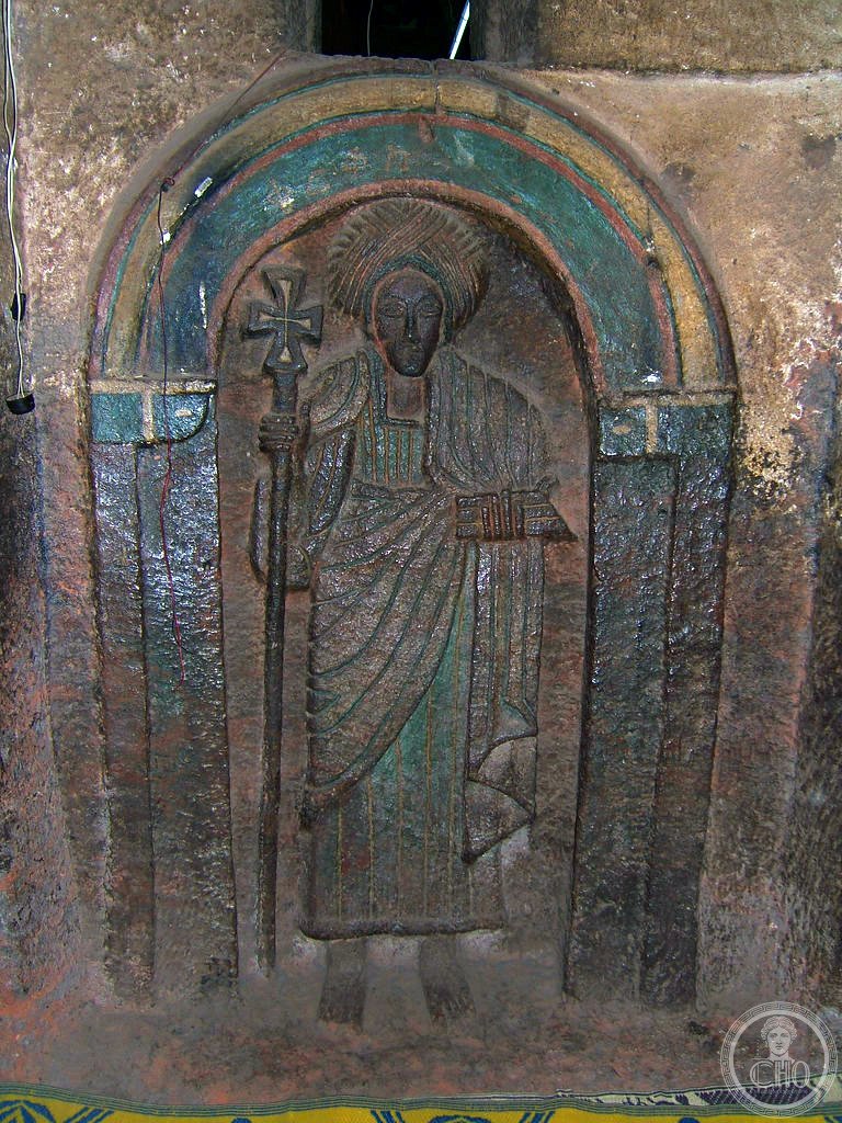 Bete Golgotha in Lalibela, Ethiopia, one of the eleven rock-hewn churches, reputed by tradition to hold the tomb of King Lalibela and among the few churches on earth where women are traditionally forbidden entry