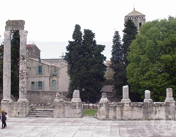 Arles, Roman and Romanesque Monuments — view Arles, Roman and Romanesque Monuments — view