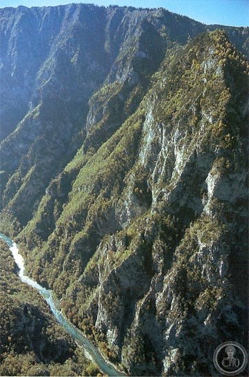Tara River Canyon — view Tara River Canyon — view