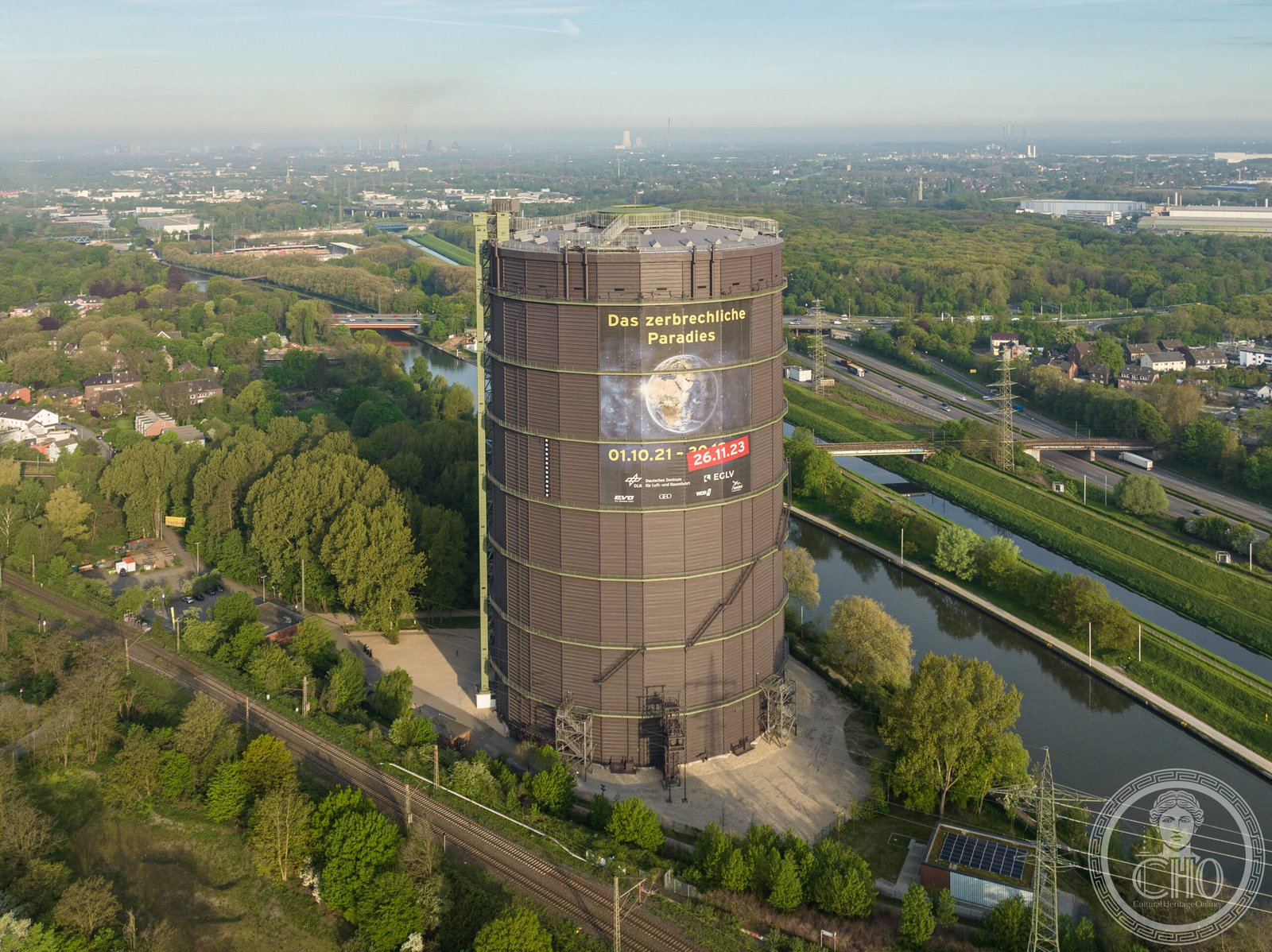 Gasometer Oberhausen — view Gasometer Oberhausen — view