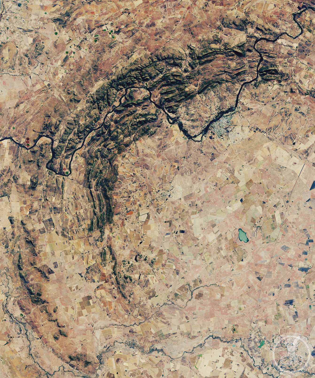 Vredefort impact structure — view Vredefort impact structure — view