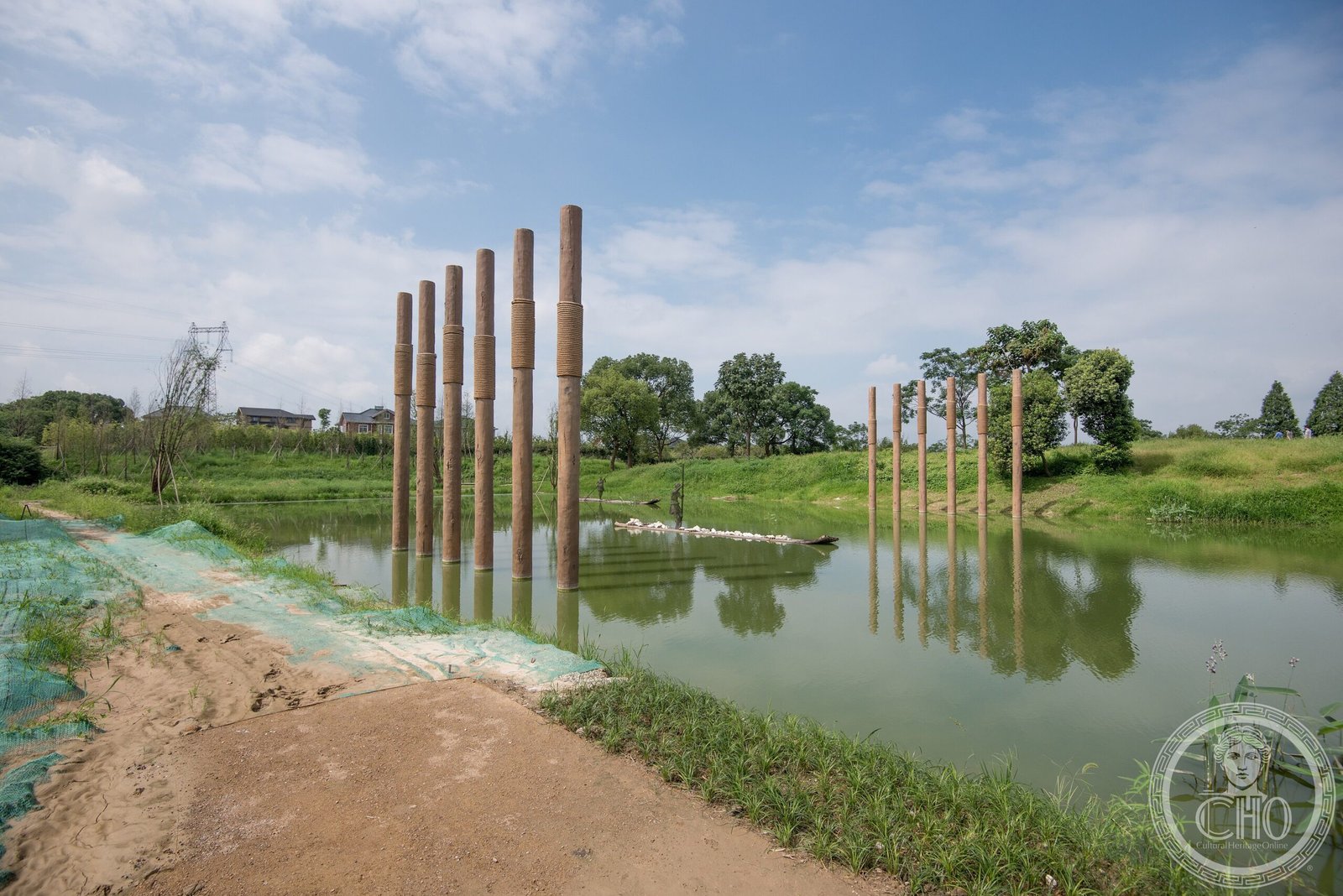 Archaeological ruins of Liangzhu City — view Archaeological ruins of Liangzhu City — view