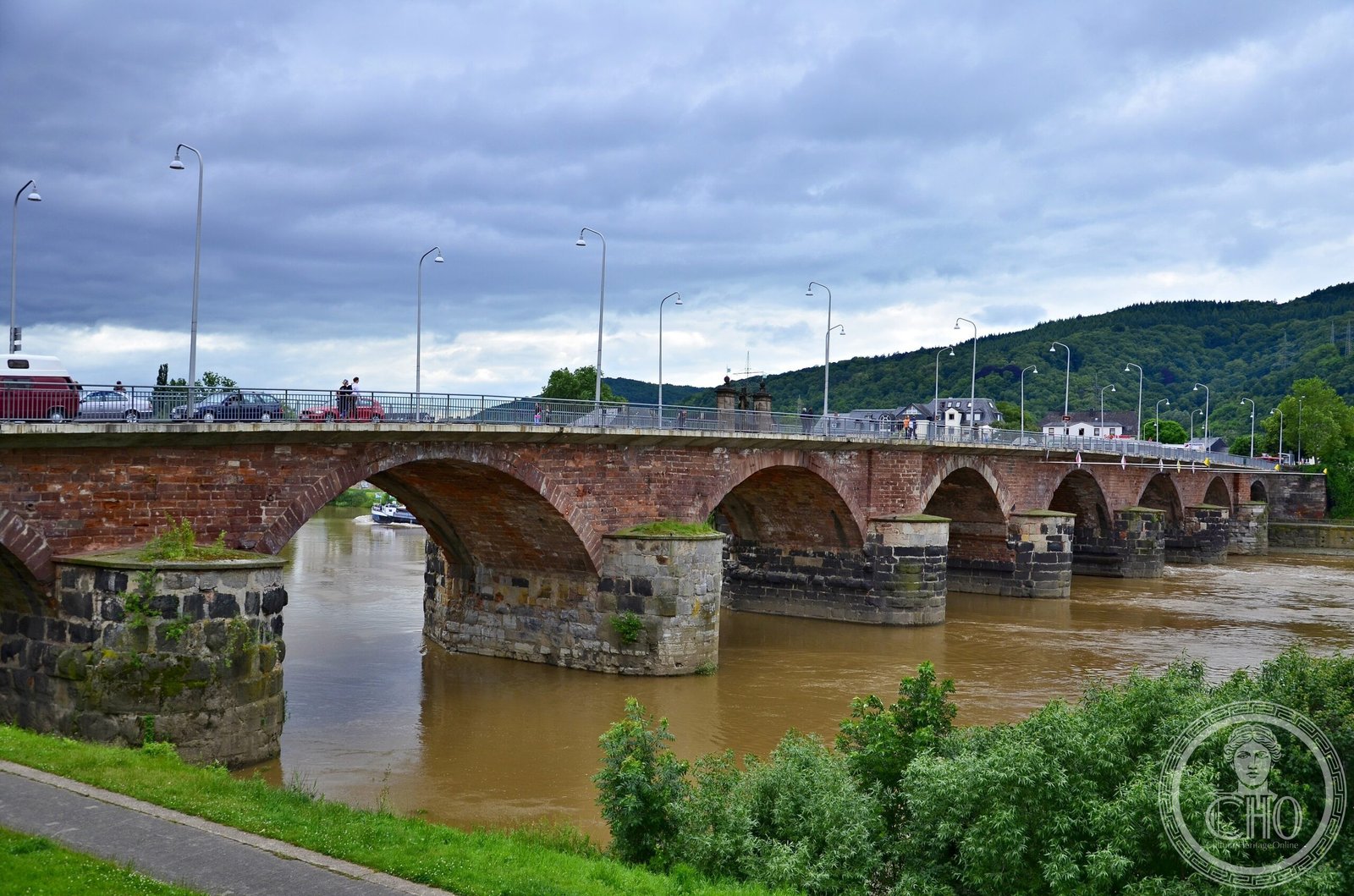 Roman Bridge (Trier) — view Roman Bridge (Trier) — view