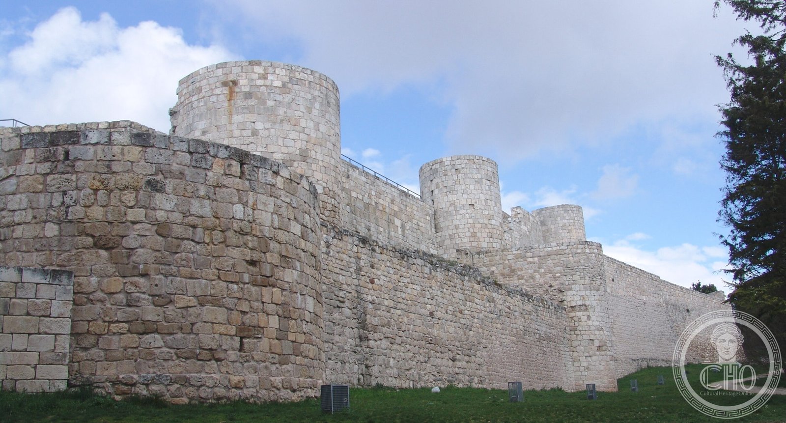 Castle of Burgos — view Castle of Burgos — view