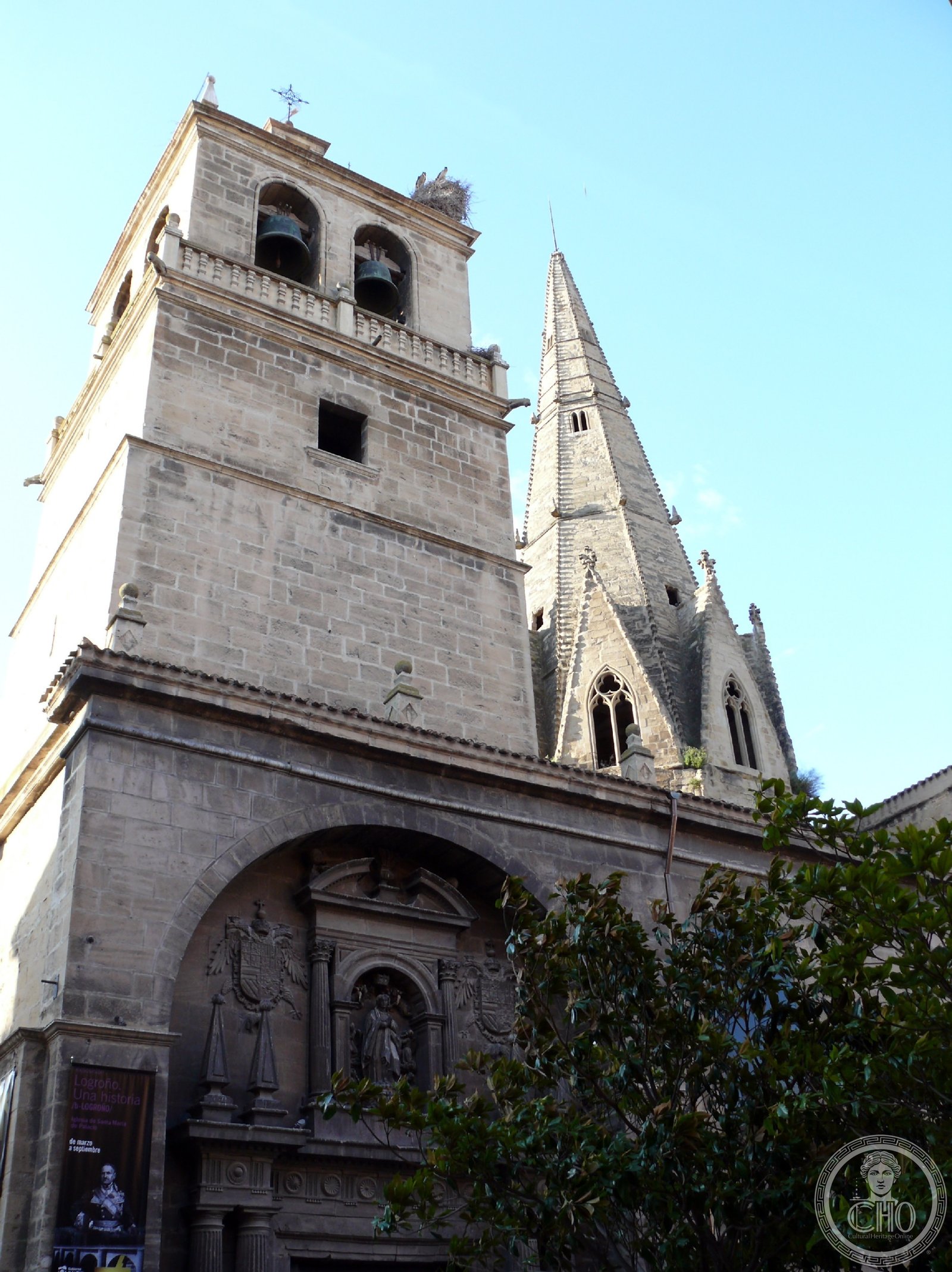 Church of Santa María de Palacio (Logroño) — view Church of Santa María de Palacio (Logroño) — view