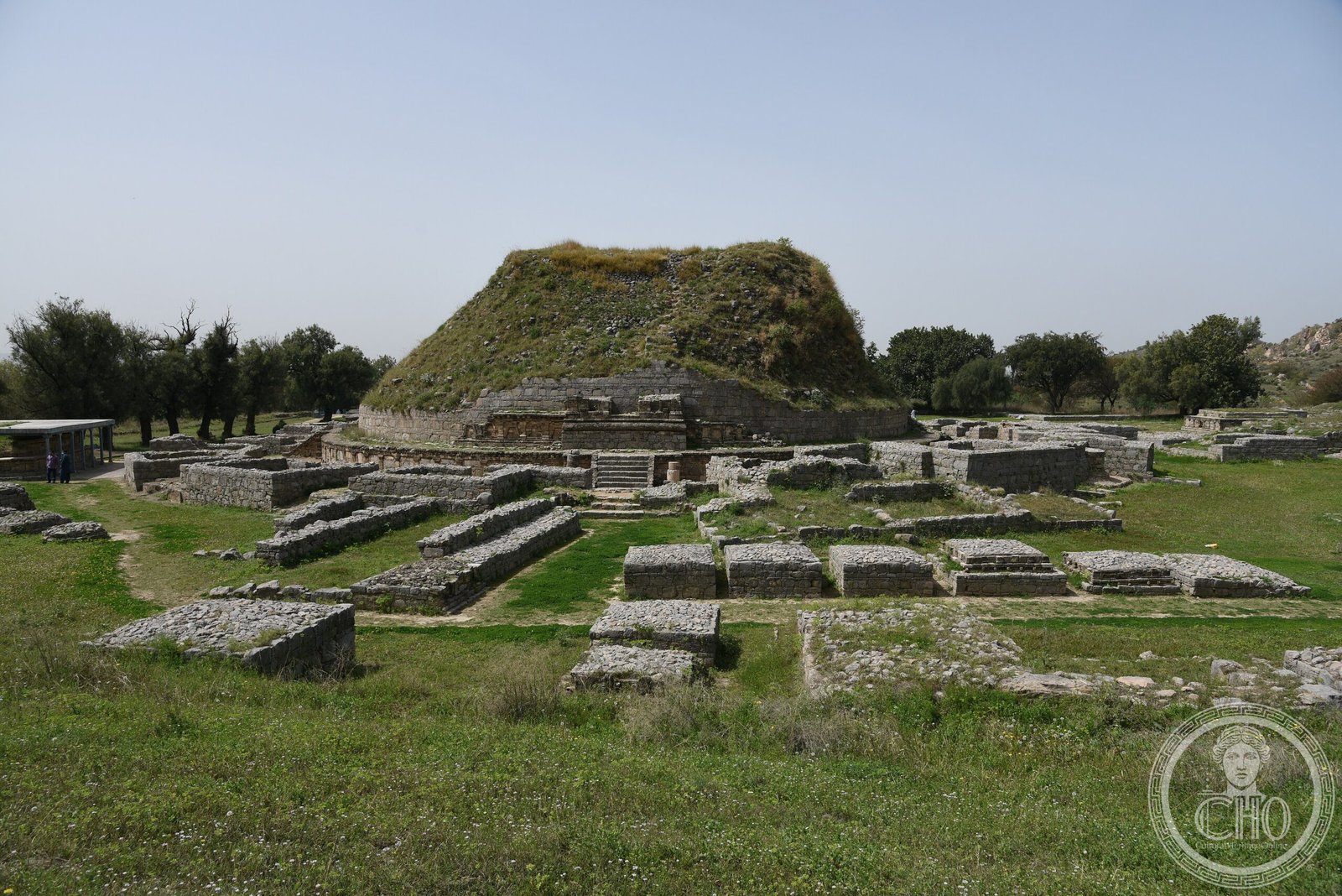 Dharmarajika Stupa — view Dharmarajika Stupa — view