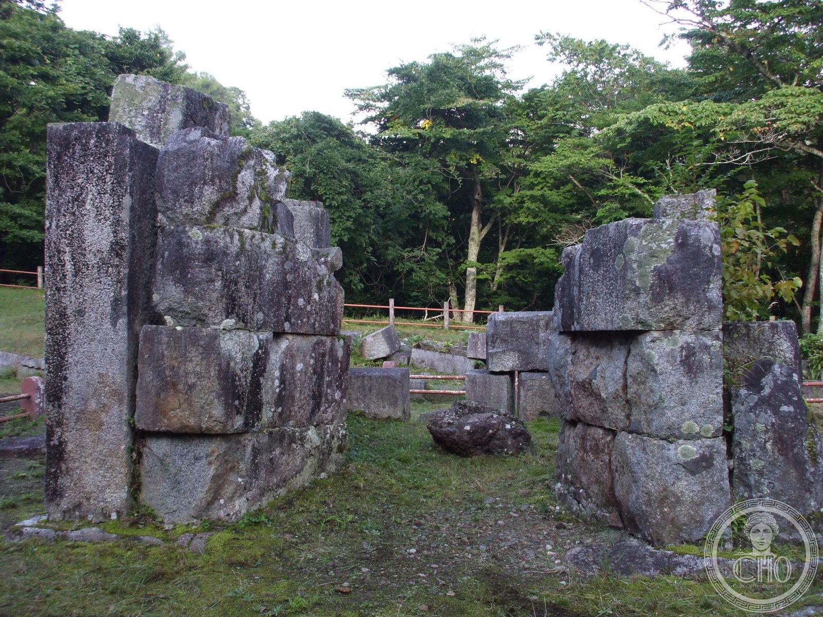 Hashino iron mining and smelting site — view Hashino iron mining and smelting site — view