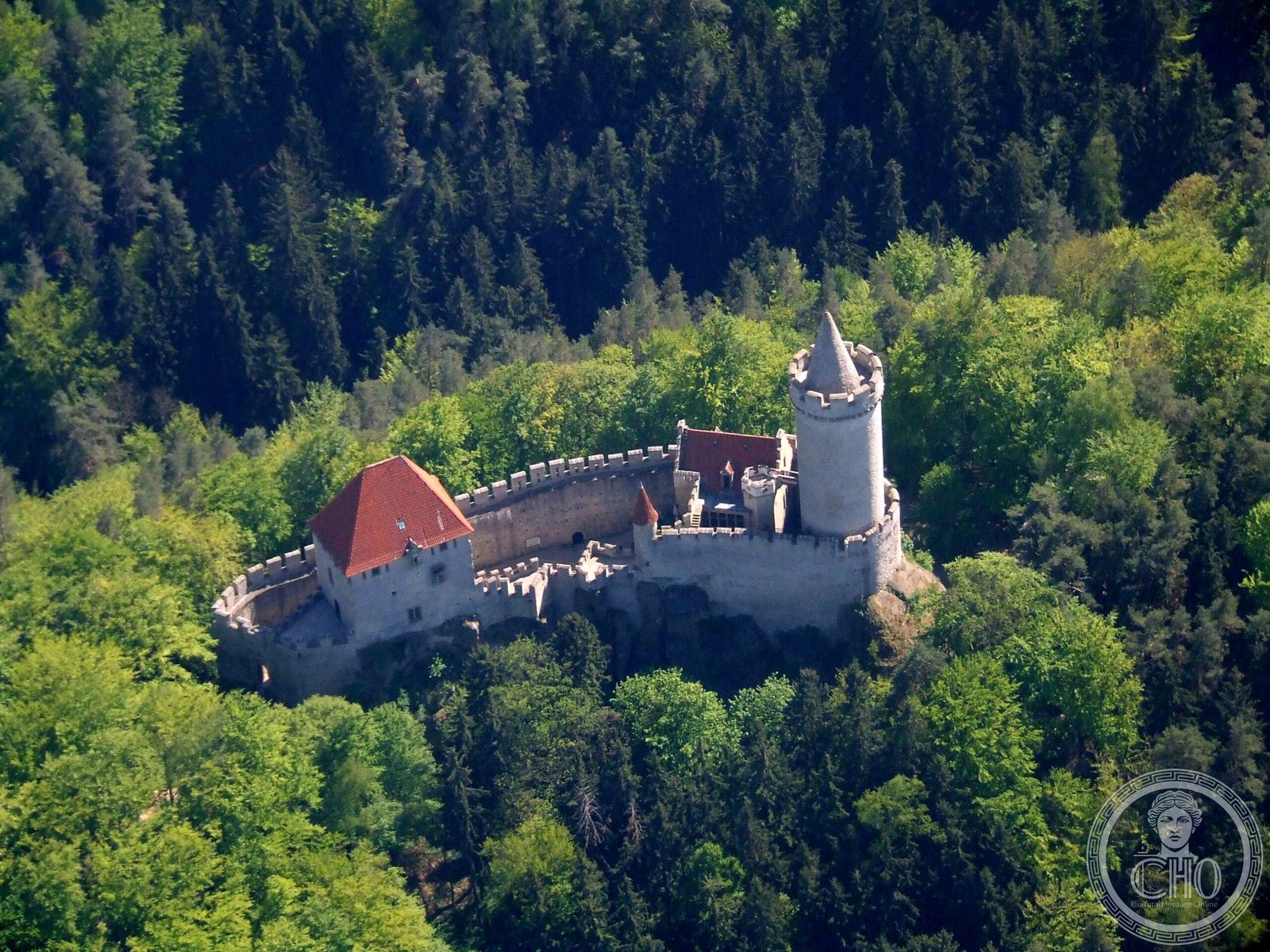 Kokořín Castle — view Kokořín Castle — view