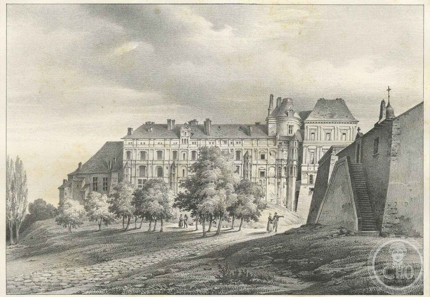 Château of Blois — view Château of Blois — view
