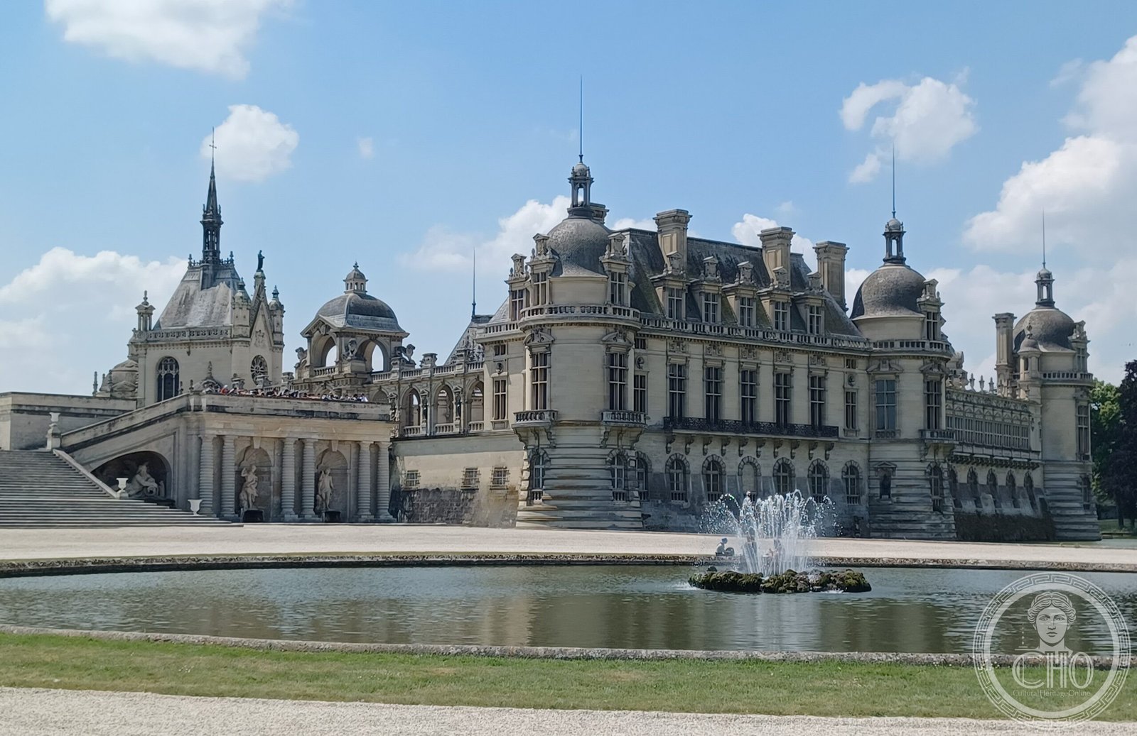 Château de Chantilly — view Château de Chantilly — view