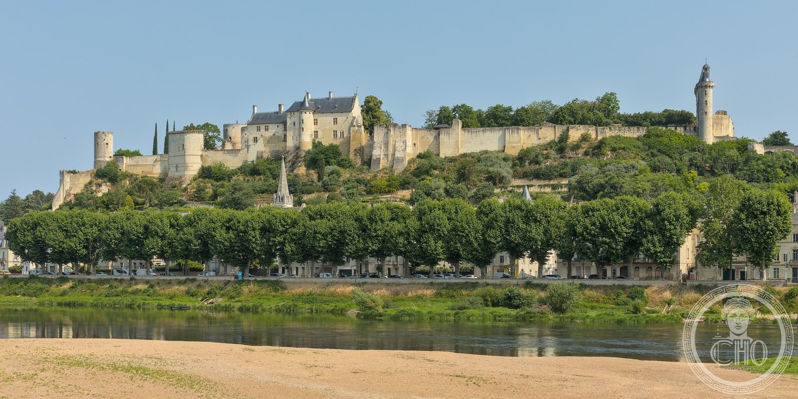 Château de Chinon — view Château de Chinon — view